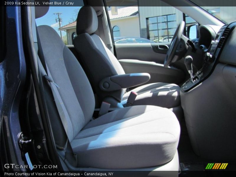 Velvet Blue / Gray 2009 Kia Sedona LX