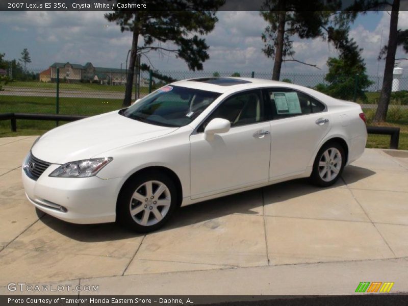 Crystal White / Cashmere 2007 Lexus ES 350