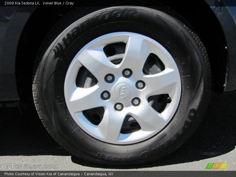 Velvet Blue / Gray 2009 Kia Sedona LX