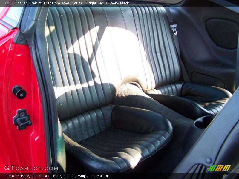 Bright Red / Ebony Black 2002 Pontiac Firebird Trans Am WS-6 Coupe