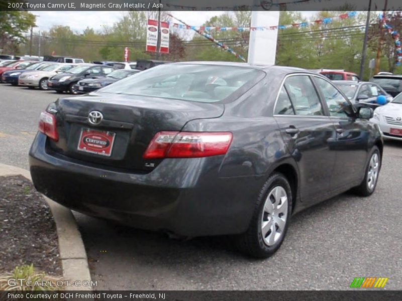 Magnetic Gray Metallic / Ash 2007 Toyota Camry LE