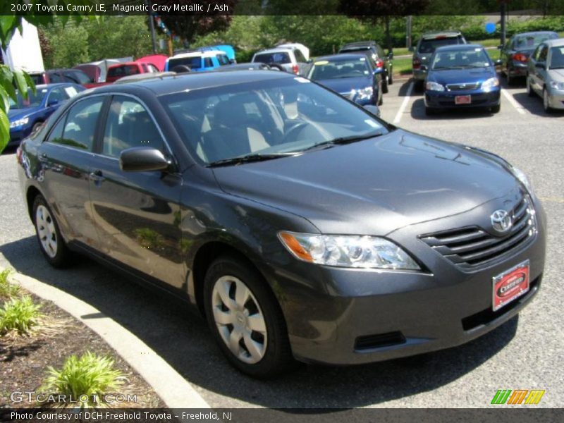 Magnetic Gray Metallic / Ash 2007 Toyota Camry LE