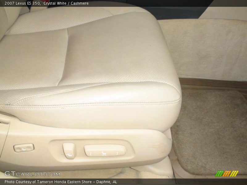 Crystal White / Cashmere 2007 Lexus ES 350