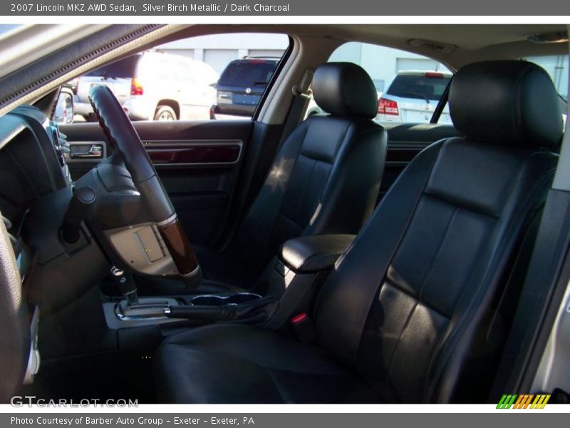 Silver Birch Metallic / Dark Charcoal 2007 Lincoln MKZ AWD Sedan