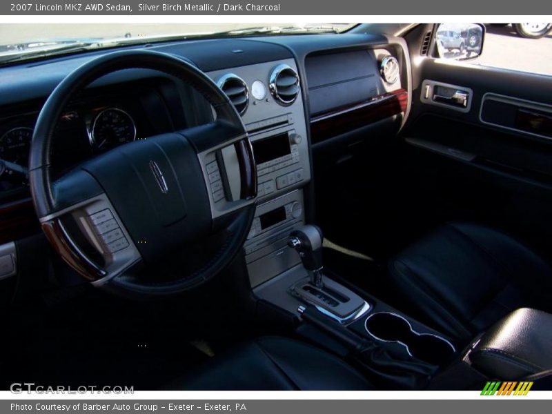 Silver Birch Metallic / Dark Charcoal 2007 Lincoln MKZ AWD Sedan
