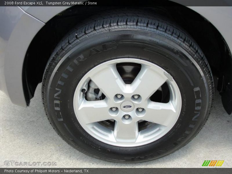 Tungsten Grey Metallic / Stone 2008 Ford Escape XLS