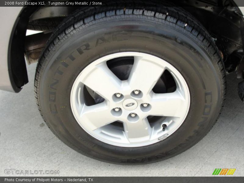 Tungsten Grey Metallic / Stone 2008 Ford Escape XLS