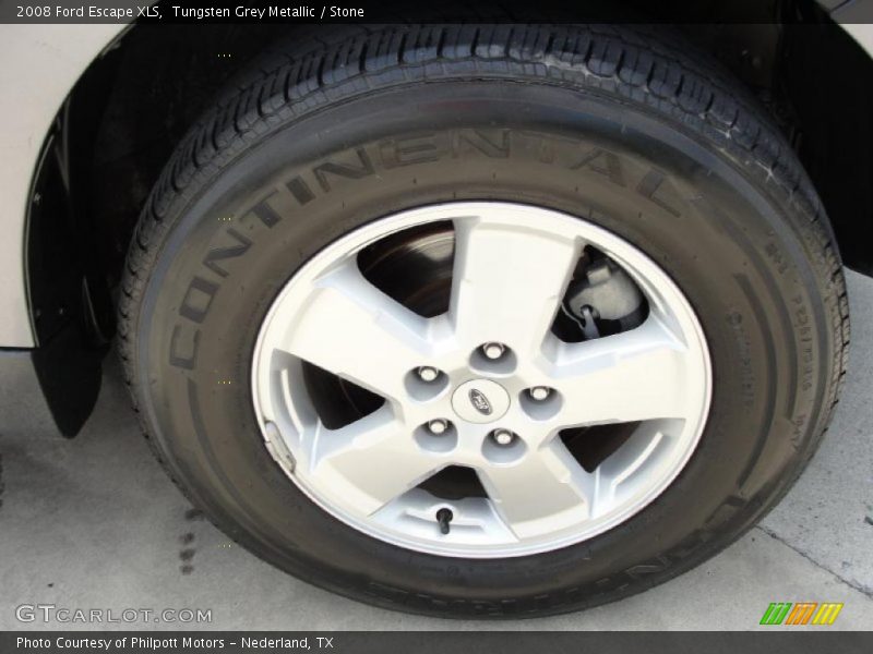 Tungsten Grey Metallic / Stone 2008 Ford Escape XLS