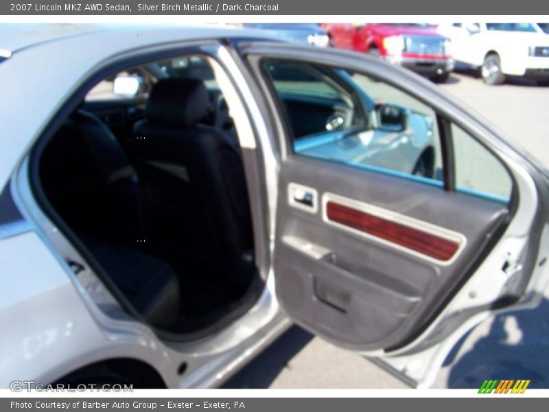 Silver Birch Metallic / Dark Charcoal 2007 Lincoln MKZ AWD Sedan