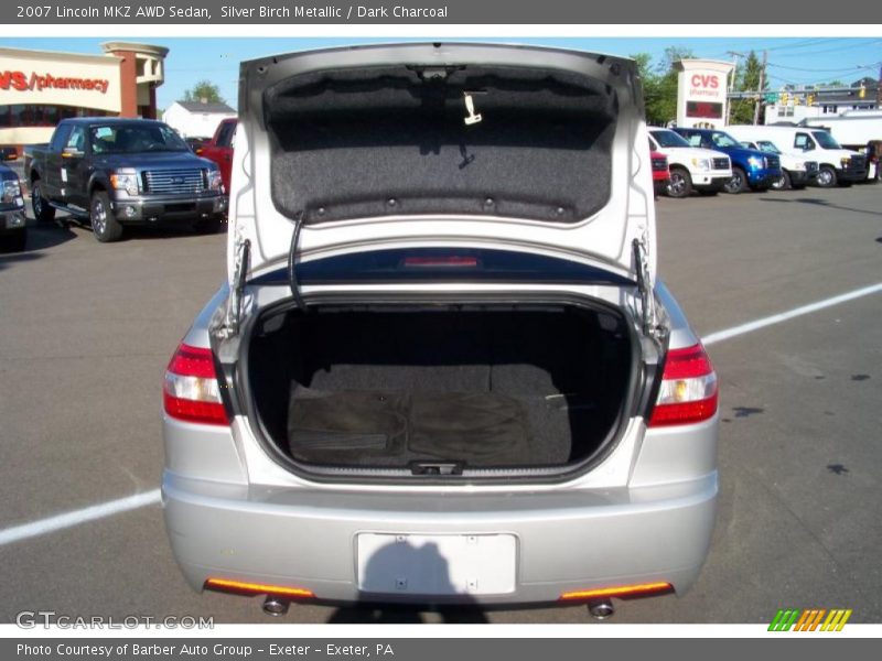 Silver Birch Metallic / Dark Charcoal 2007 Lincoln MKZ AWD Sedan