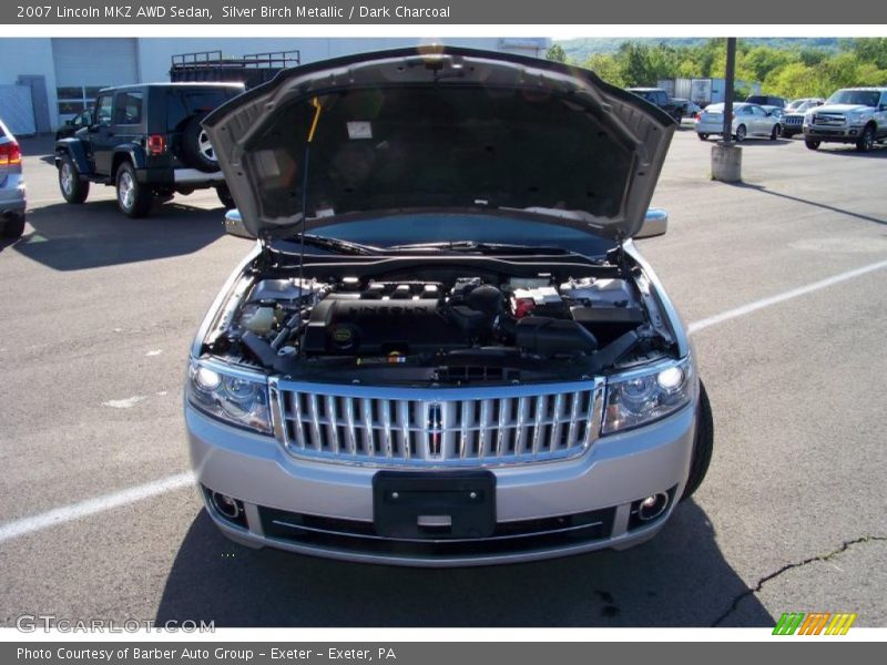 Silver Birch Metallic / Dark Charcoal 2007 Lincoln MKZ AWD Sedan
