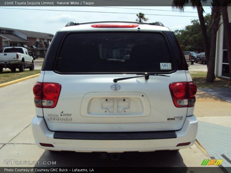Natural White / Taupe 2006 Toyota Sequoia Limited
