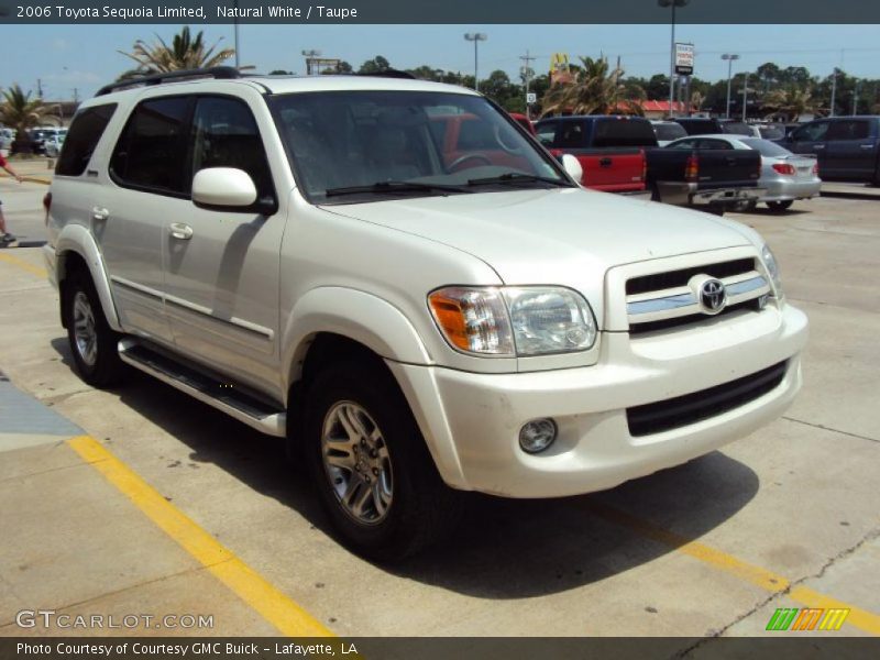 Natural White / Taupe 2006 Toyota Sequoia Limited