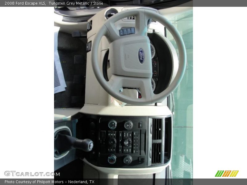 Tungsten Grey Metallic / Stone 2008 Ford Escape XLS