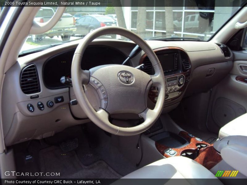 Natural White / Taupe 2006 Toyota Sequoia Limited