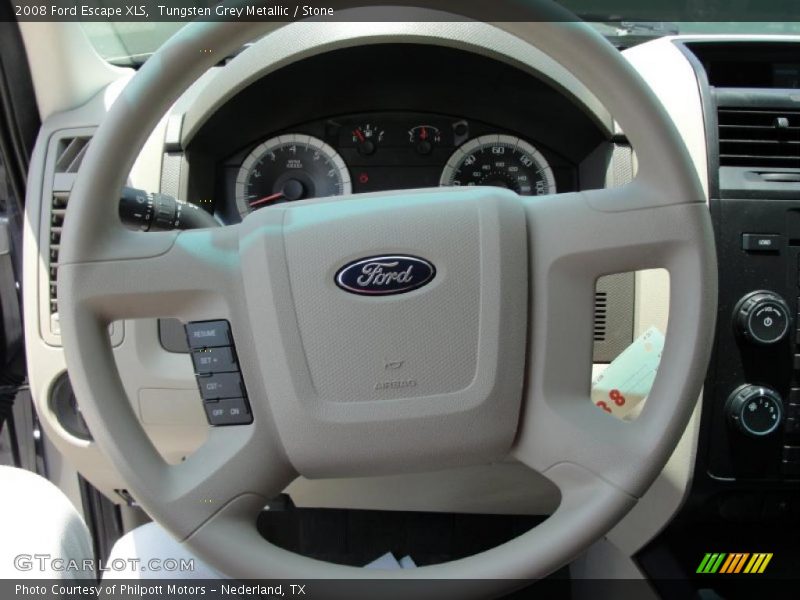 Tungsten Grey Metallic / Stone 2008 Ford Escape XLS