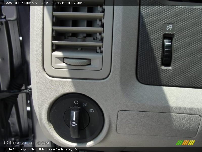 Tungsten Grey Metallic / Stone 2008 Ford Escape XLS