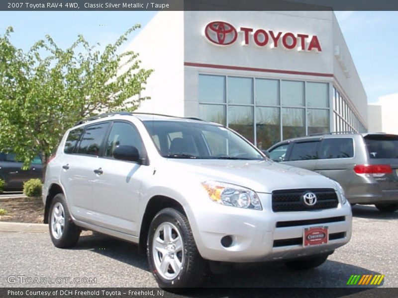 Classic Silver Metallic / Taupe 2007 Toyota RAV4 4WD