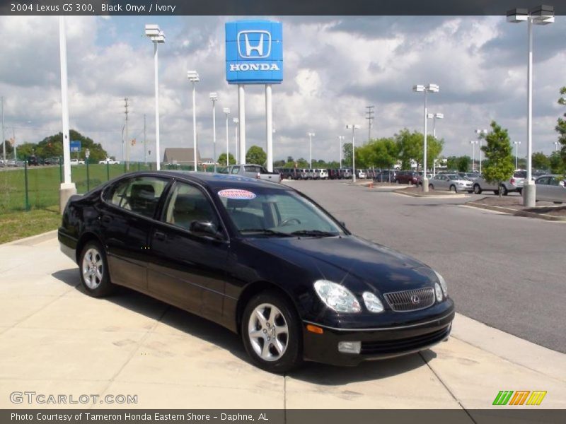 Black Onyx / Ivory 2004 Lexus GS 300