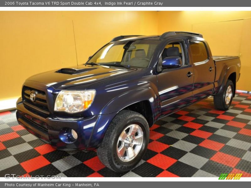 Indigo Ink Pearl / Graphite Gray 2006 Toyota Tacoma V6 TRD Sport Double Cab 4x4