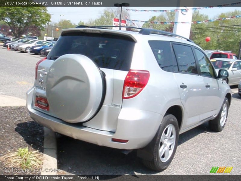 Classic Silver Metallic / Taupe 2007 Toyota RAV4 4WD