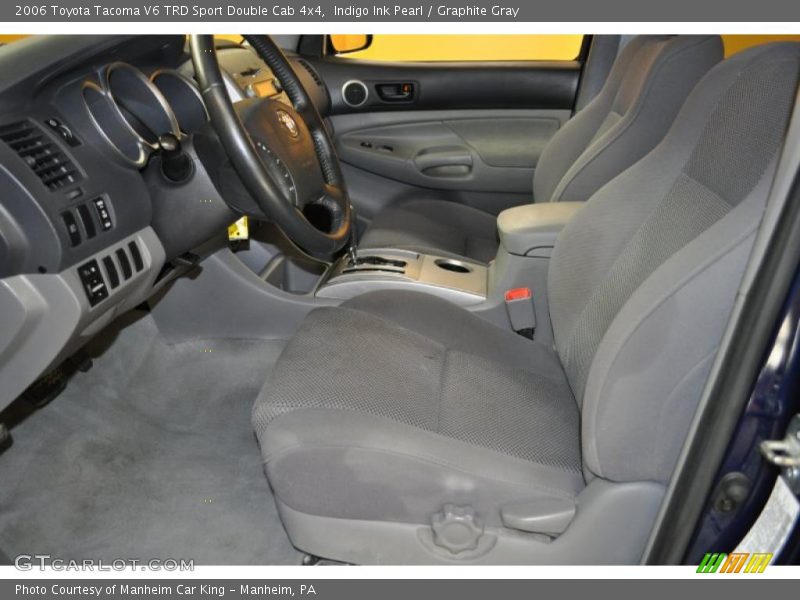Indigo Ink Pearl / Graphite Gray 2006 Toyota Tacoma V6 TRD Sport Double Cab 4x4