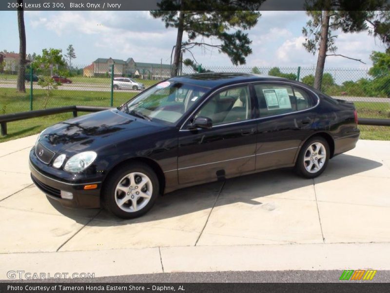 Black Onyx / Ivory 2004 Lexus GS 300