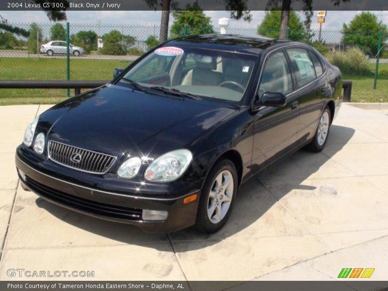 Black Onyx / Ivory 2004 Lexus GS 300