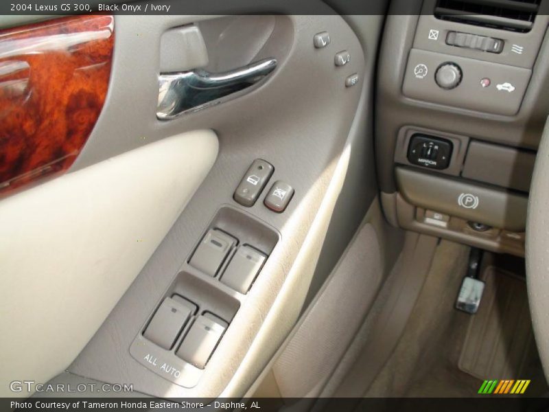Black Onyx / Ivory 2004 Lexus GS 300