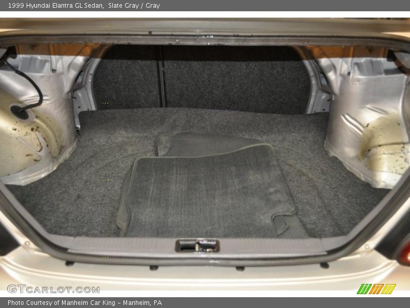 Slate Gray / Gray 1999 Hyundai Elantra GL Sedan