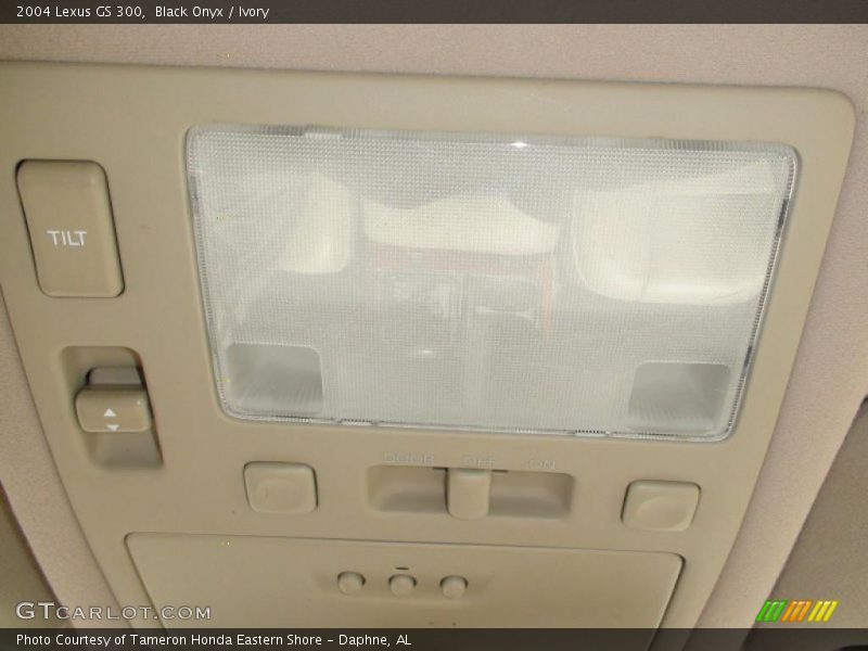 Black Onyx / Ivory 2004 Lexus GS 300