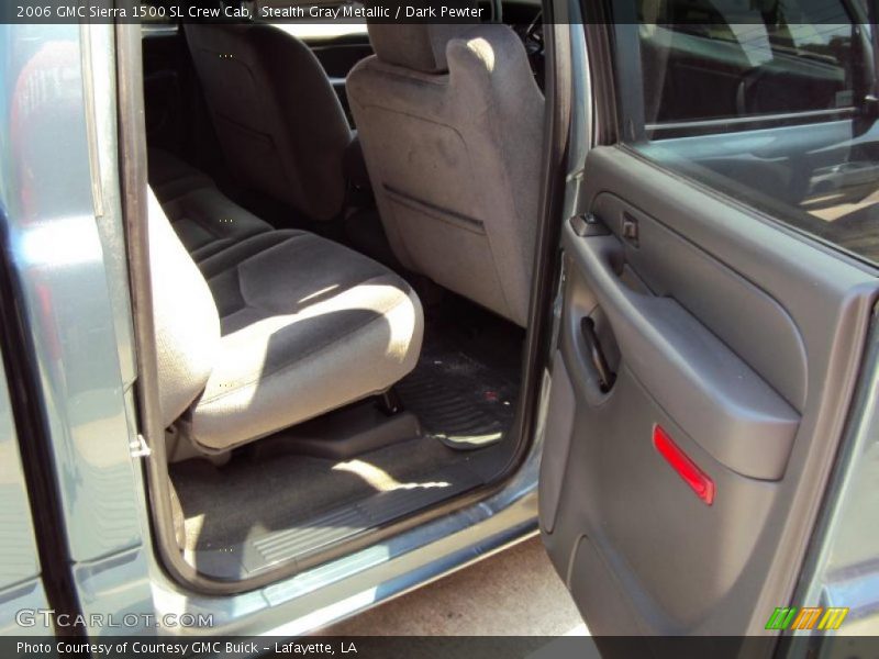 Stealth Gray Metallic / Dark Pewter 2006 GMC Sierra 1500 SL Crew Cab