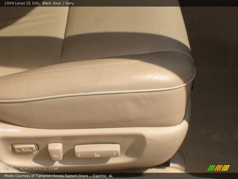 Black Onyx / Ivory 2004 Lexus GS 300