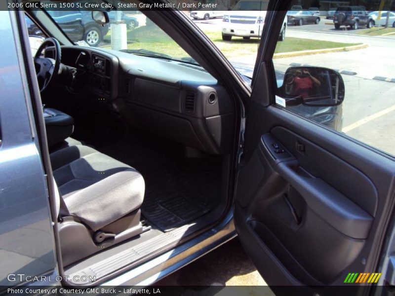 Stealth Gray Metallic / Dark Pewter 2006 GMC Sierra 1500 SL Crew Cab