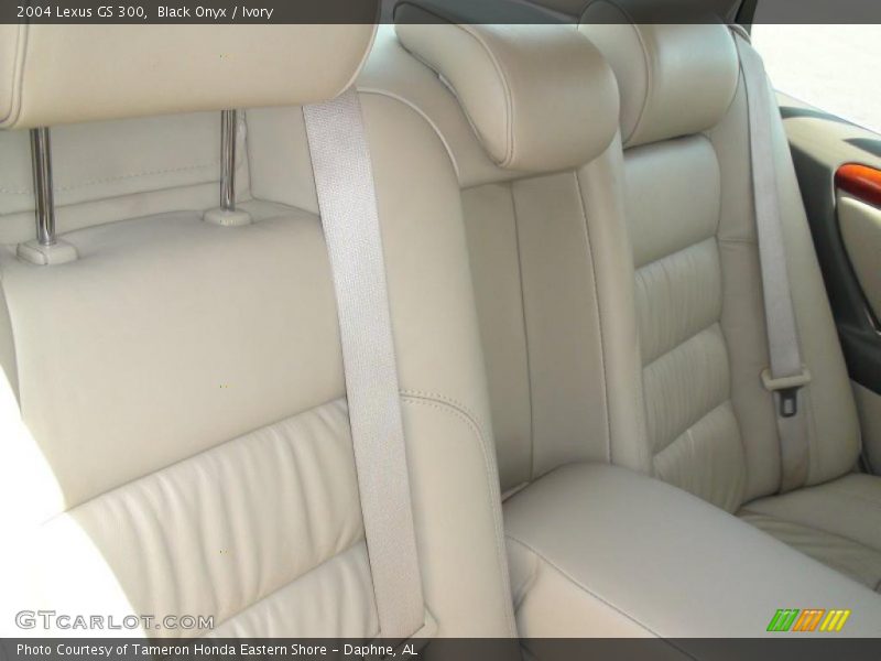Black Onyx / Ivory 2004 Lexus GS 300