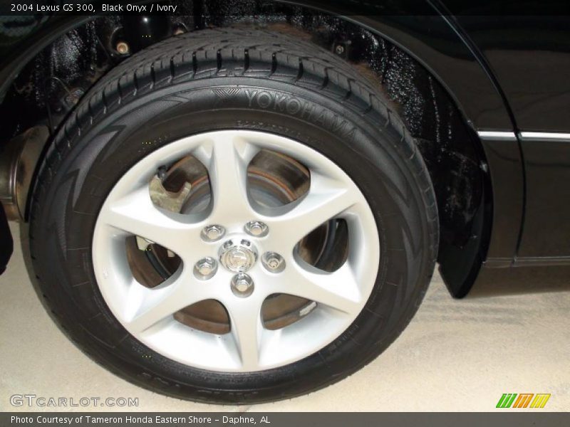 Black Onyx / Ivory 2004 Lexus GS 300