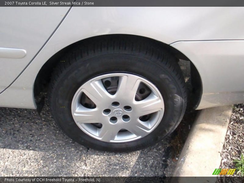 Silver Streak Mica / Stone 2007 Toyota Corolla LE