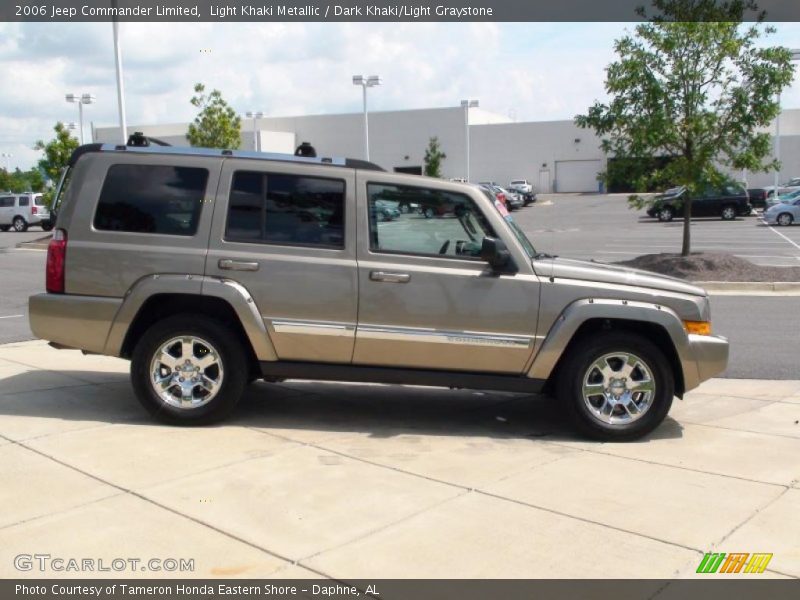 Light Khaki Metallic / Dark Khaki/Light Graystone 2006 Jeep Commander Limited