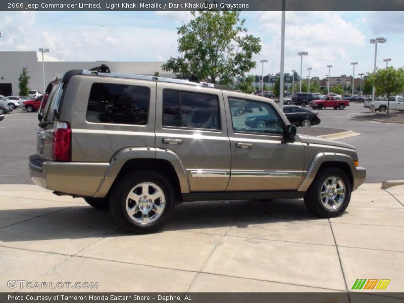 Light Khaki Metallic / Dark Khaki/Light Graystone 2006 Jeep Commander Limited