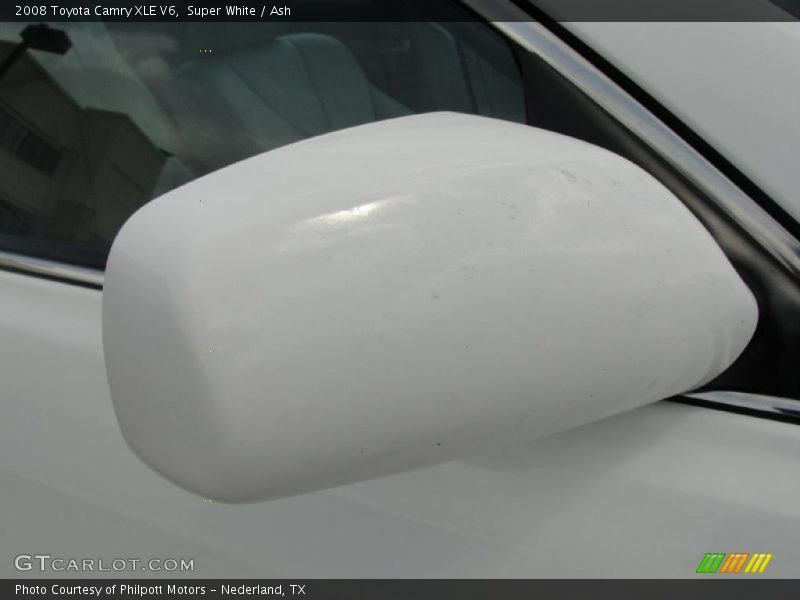 Super White / Ash 2008 Toyota Camry XLE V6