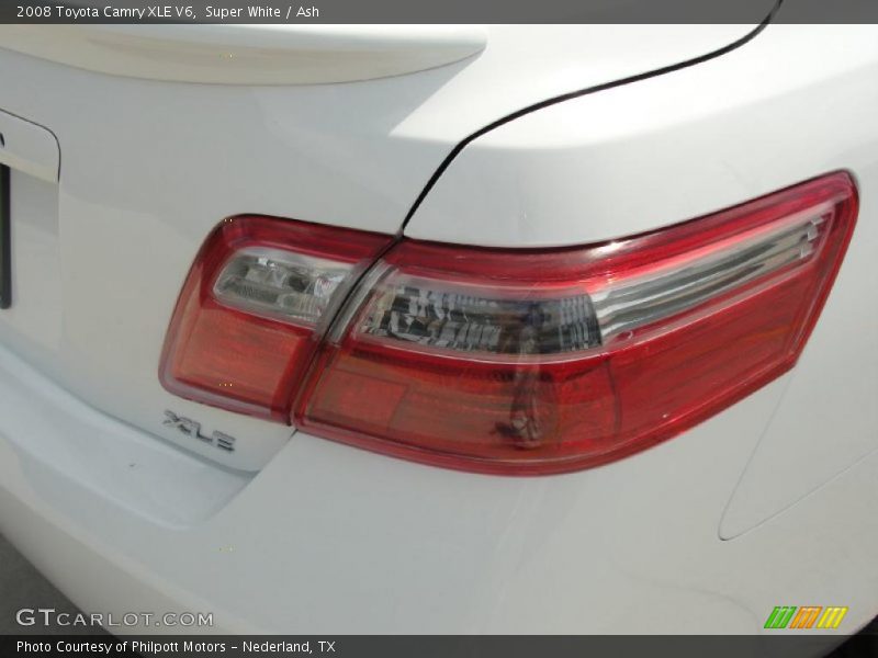 Super White / Ash 2008 Toyota Camry XLE V6