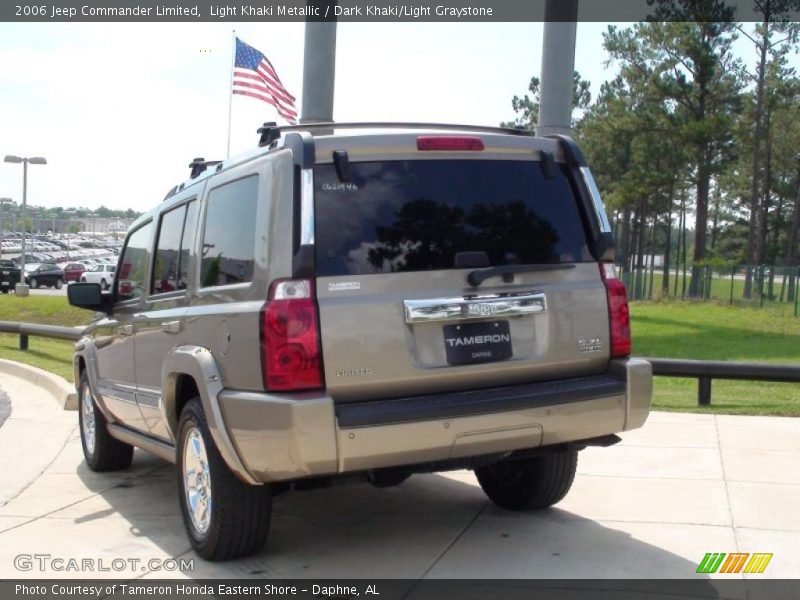 Light Khaki Metallic / Dark Khaki/Light Graystone 2006 Jeep Commander Limited