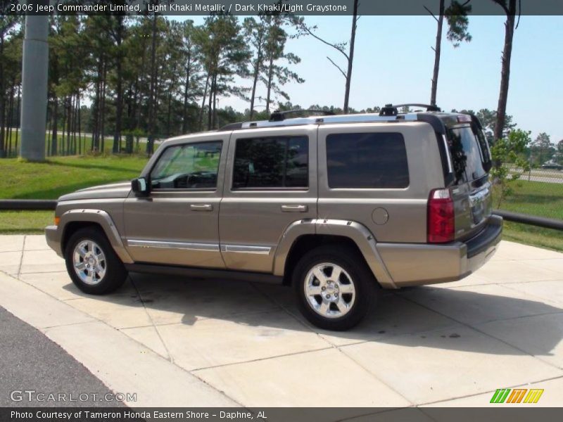 Light Khaki Metallic / Dark Khaki/Light Graystone 2006 Jeep Commander Limited