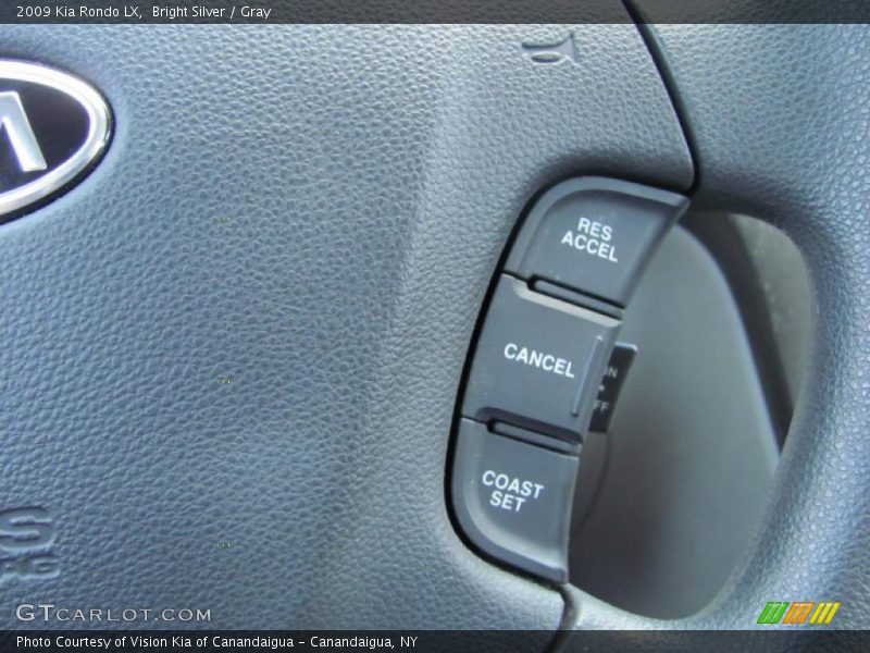 Bright Silver / Gray 2009 Kia Rondo LX