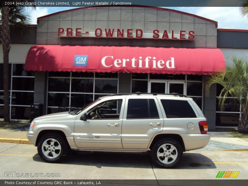 Light Pewter Metallic / Sandstone 2004 Jeep Grand Cherokee Limited