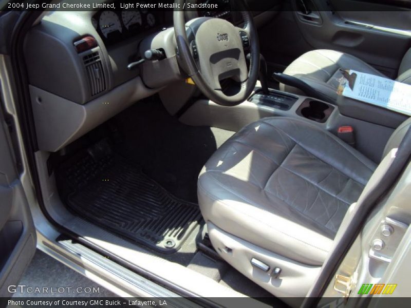 Light Pewter Metallic / Sandstone 2004 Jeep Grand Cherokee Limited