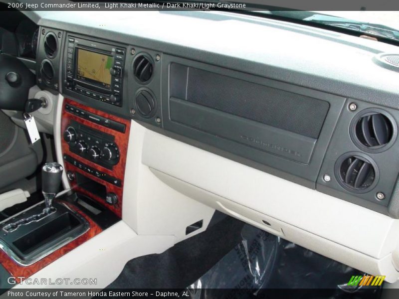 Light Khaki Metallic / Dark Khaki/Light Graystone 2006 Jeep Commander Limited