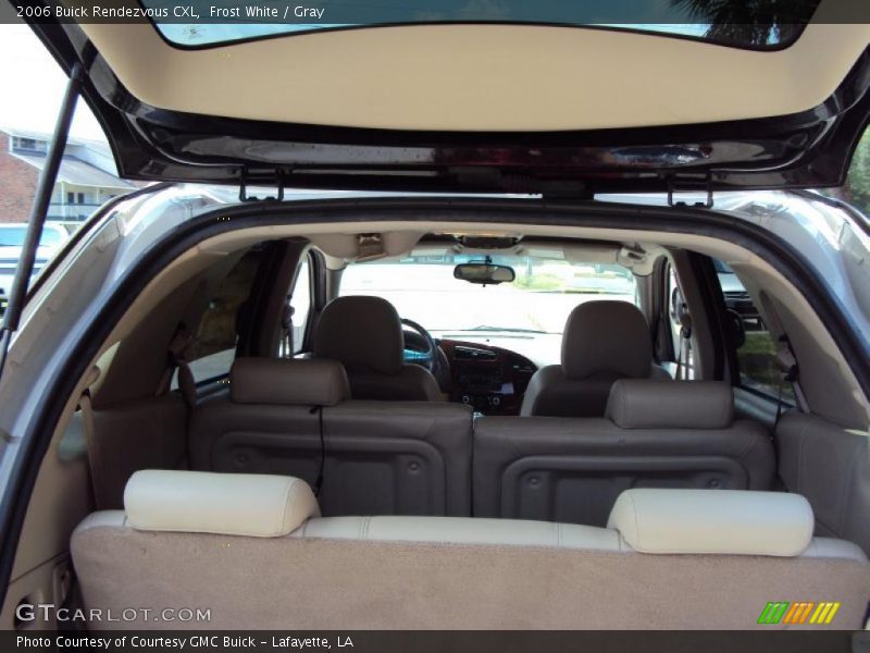Frost White / Gray 2006 Buick Rendezvous CXL