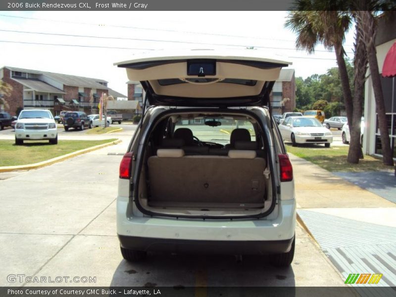 Frost White / Gray 2006 Buick Rendezvous CXL