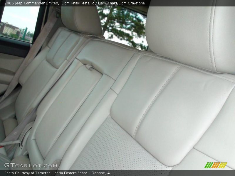 Light Khaki Metallic / Dark Khaki/Light Graystone 2006 Jeep Commander Limited